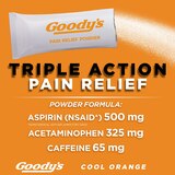 Goody's Extra Strength Headache Powders, Cool Orange Flavor, 24 CT, thumbnail image