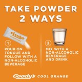 Goody's Extra Strength Headache Powders, Cool Orange Flavor, 24 CT, thumbnail image 4 of 6