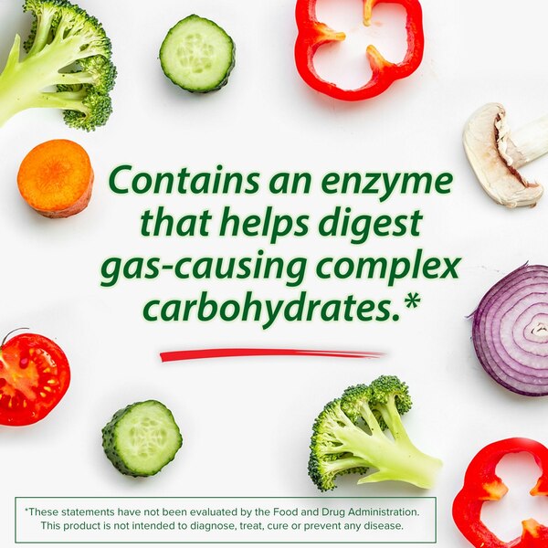 Beano Gas Prevention and Digestive Enzyme Tablets