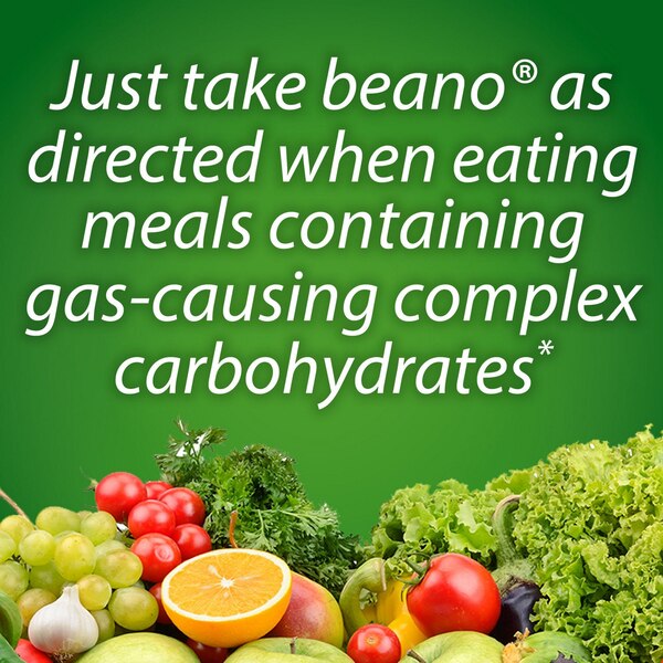 Beano Gas Prevention and Digestive Enzyme Tablets