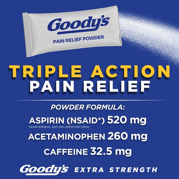 Goody's - Talcos para el dolor de cabeza, máxima potencia