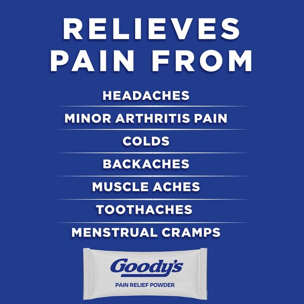 Goody's - Talcos para el dolor de cabeza, máxima potencia