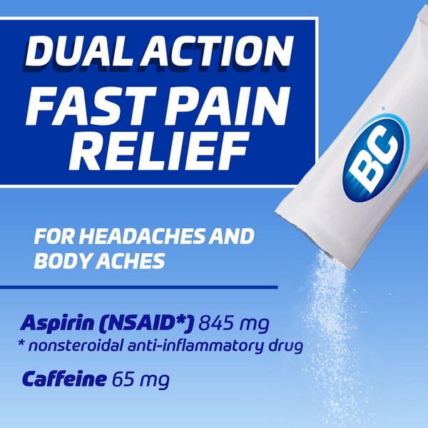 BC Aspirin Fast Pain Relief Powder