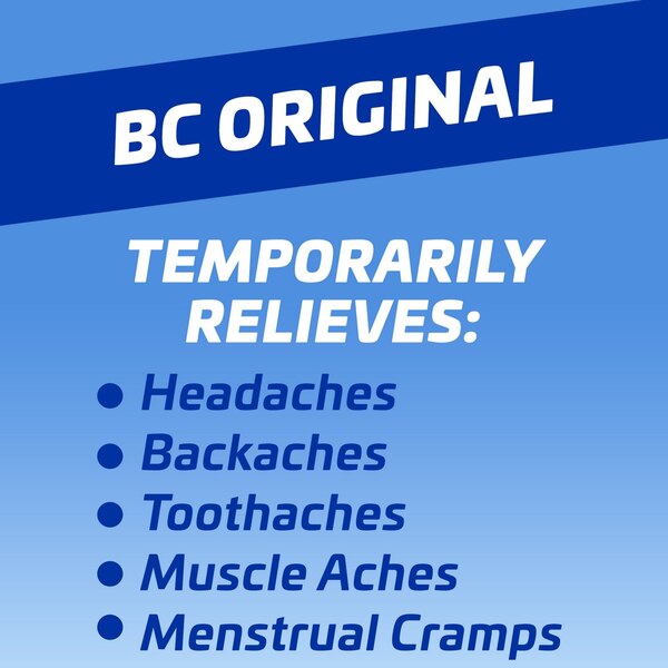 BC Aspirin Fast Pain Relief Powder