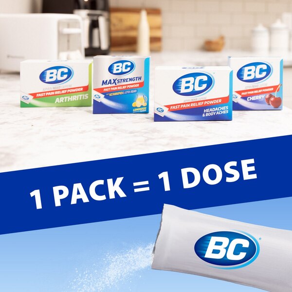BC Aspirin Fast Pain Relief Powder