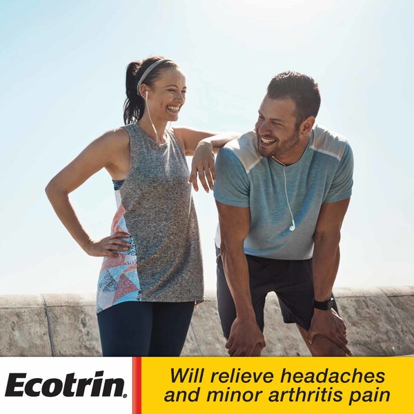 Ecotrin Regular Strength Arthritis Pain Safety Coated Aspirin Tablets, 125 CT