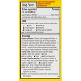 Ecotrin Regular Strength Arthritis Pain Safety Coated Aspirin Tablets, 125 CT, thumbnail image