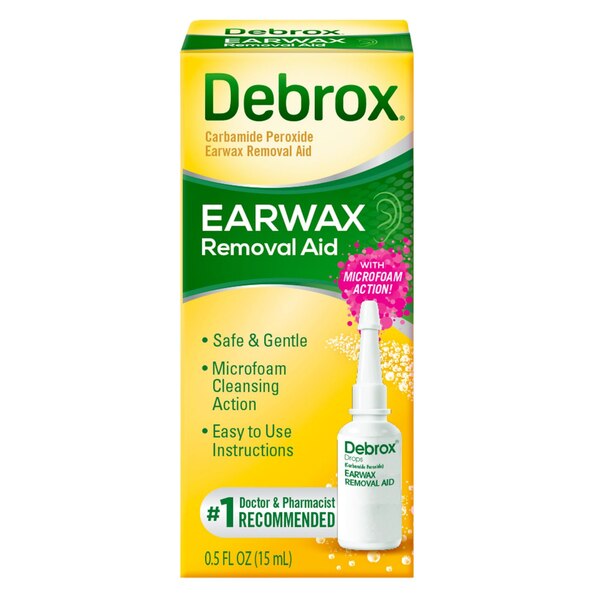 Debrox Ear Wax Drops, 0.5 OZ