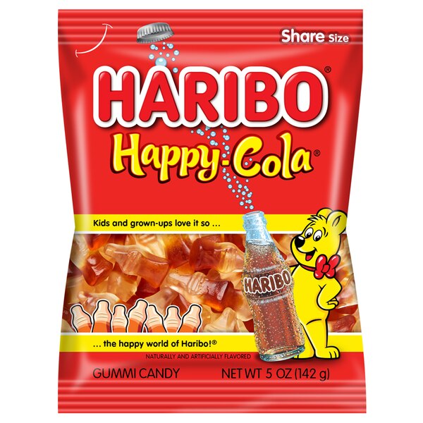 Haribo Happy-Cola Gummi Candy, 5 oz