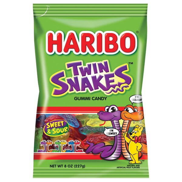 Haribo Twin Snakes Gummi Candy