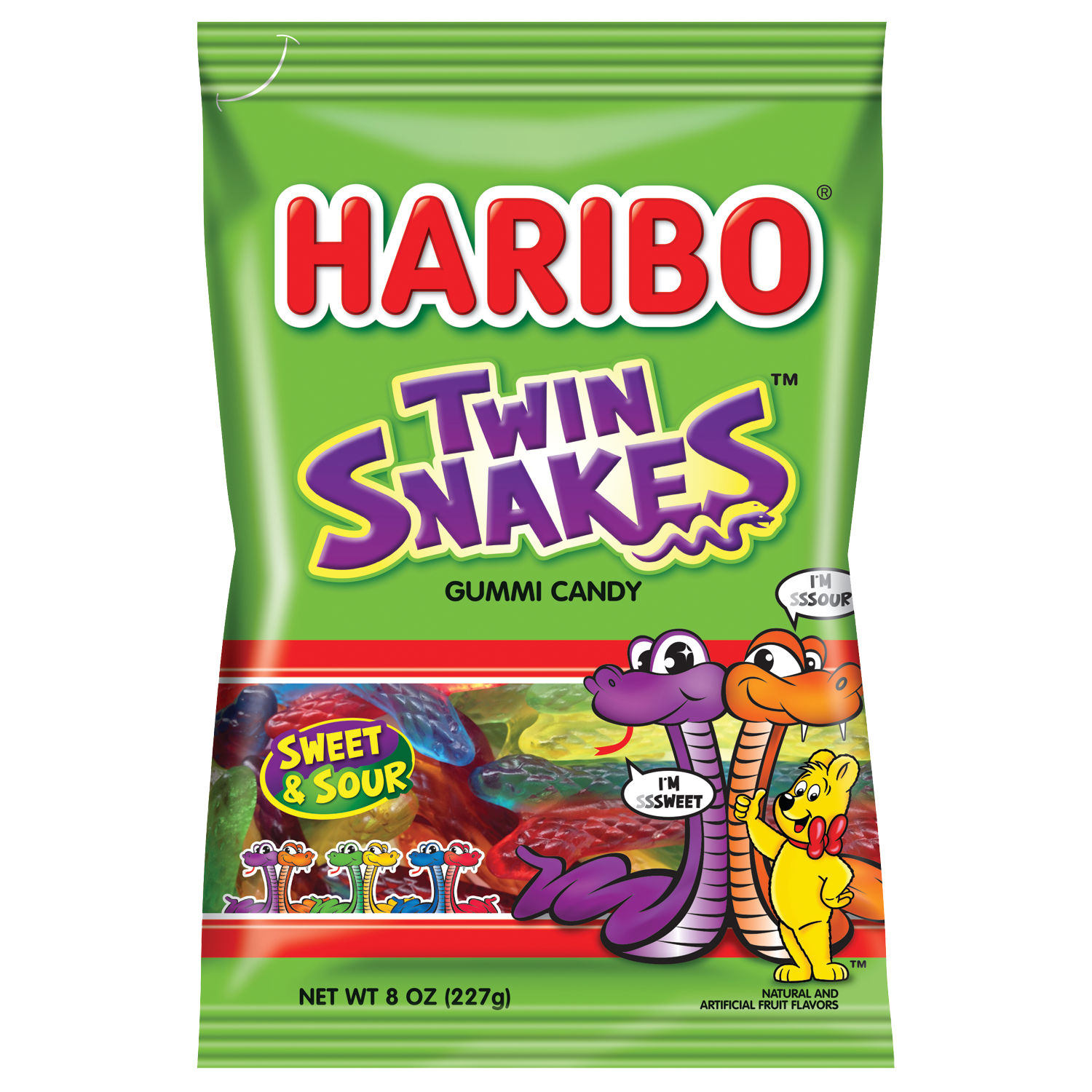 Haribo Twin Snakes Gummi Candy