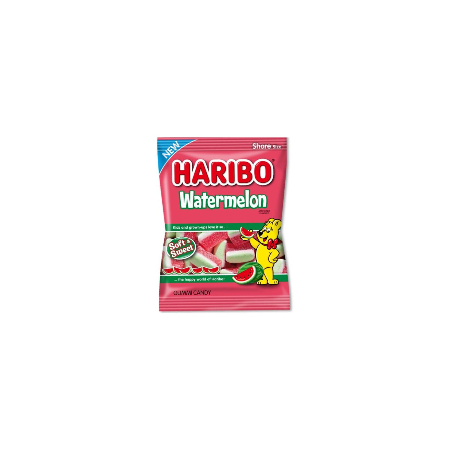 Haribo Watermelon Gummi Candy, 6.3 OZ
