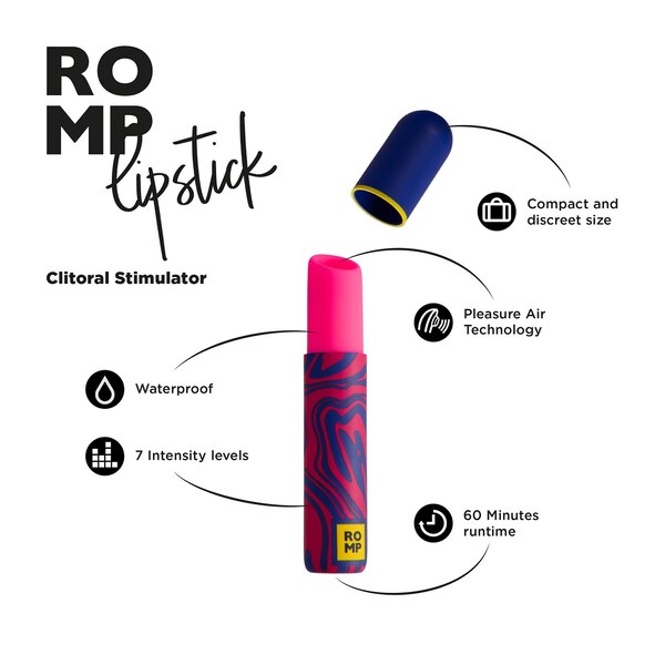 ROMP Lipstick Pleasure Air Clitoral Stimulator