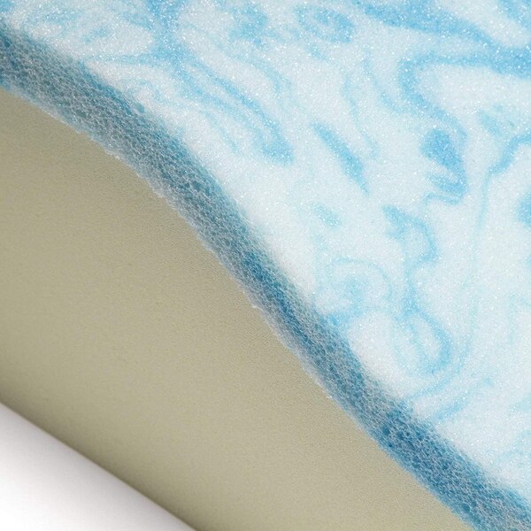Avana Contoured Bed Wedge Pillow Gel Infused Cooling Foam