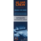 No Hair Crew Men's Intimate Hair Removal Cream, 100 ml, thumbnail image