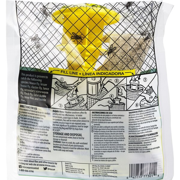 Rescue Fly Trap, Disposable