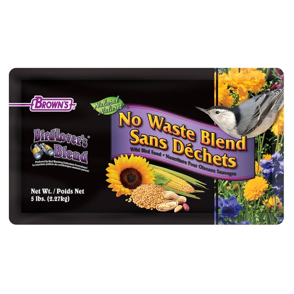 Brown's Bird Lover's Blend No Waste Wild Bird Food