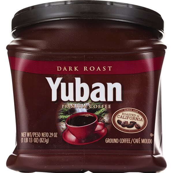 Yuban Premium Dark Roast Ground Coffee, 29 oz