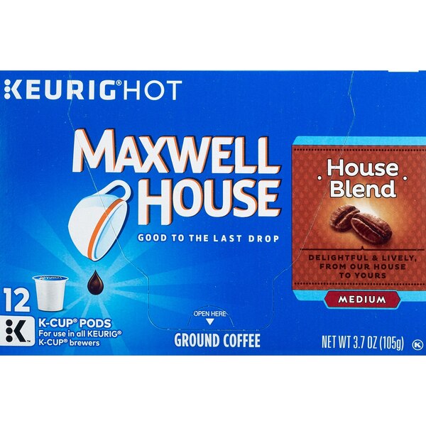 Maxwell House Cafe Collection Pods, 12 ct