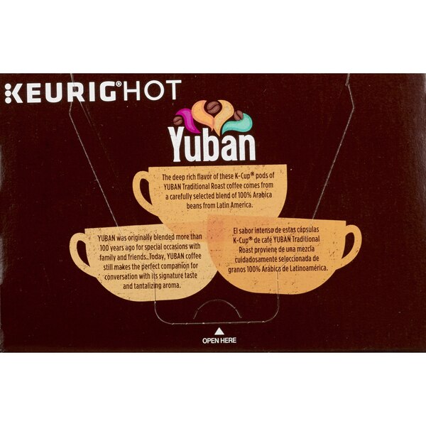 Yuban Premium Medium Roast Original 100% Arabica Coffee Single Serve Cups, 3.7 oz