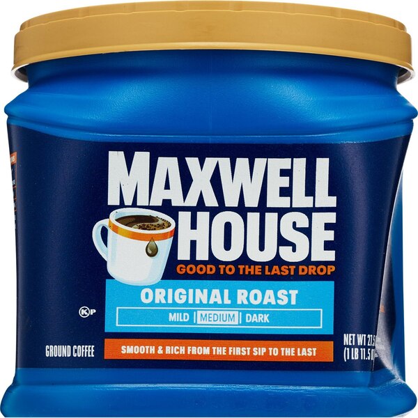 Maxwell House Original Roast Medium Ground Coffee, 27.50 oz