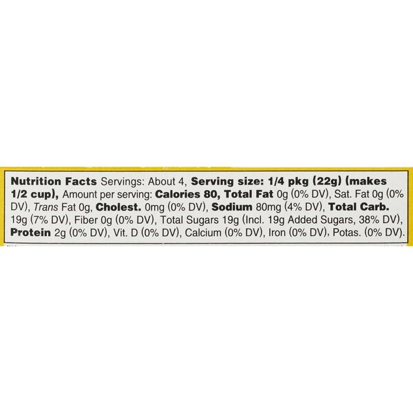 Jell-O Gelatin Dessert Mix, Island Pineapple Flavor, 3 OZ
