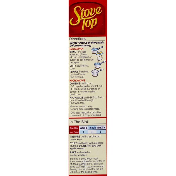 Kraft Stove Top Turkey Stuffing Mix