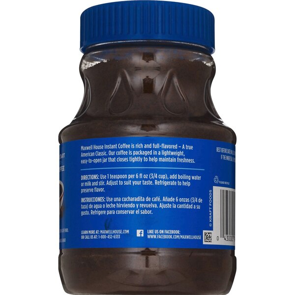 Maxwell House Instant Coffee, Original, 8 oz