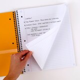 Mead Five Star - 3 Subject Notebook, College Ruled, 150 Sheets, thumbnail image