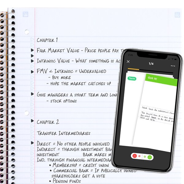 Mead Five Star - 3 Subject Notebook, College Ruled, 150 Sheets