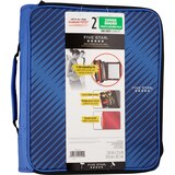 Mead Five Star 2" Zipper Binder Multi-Access File, Assorted Colors, thumbnail image 1 of 2