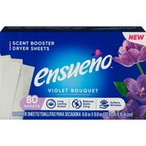 Ensueno Dryer Sheet Scent Booster, Violet Bouquet, 80 CT, thumbnail image