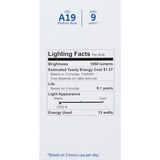 GE Basic LED Soft White 75W Light Bulbs, A19, 2 CT, thumbnail image