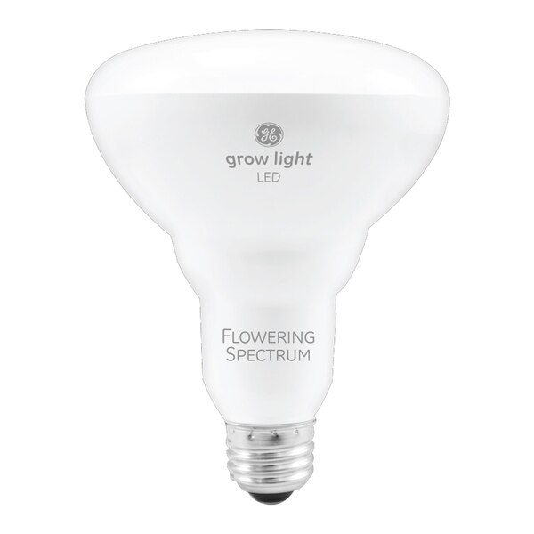 GE Grow Light LED 9W Advanced Red Light Spectrum BR30 Light Bulb (1-Pack)