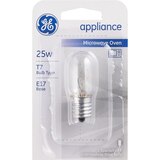 GE Microwave Oven 25w Appliance Lightbulb, thumbnail image