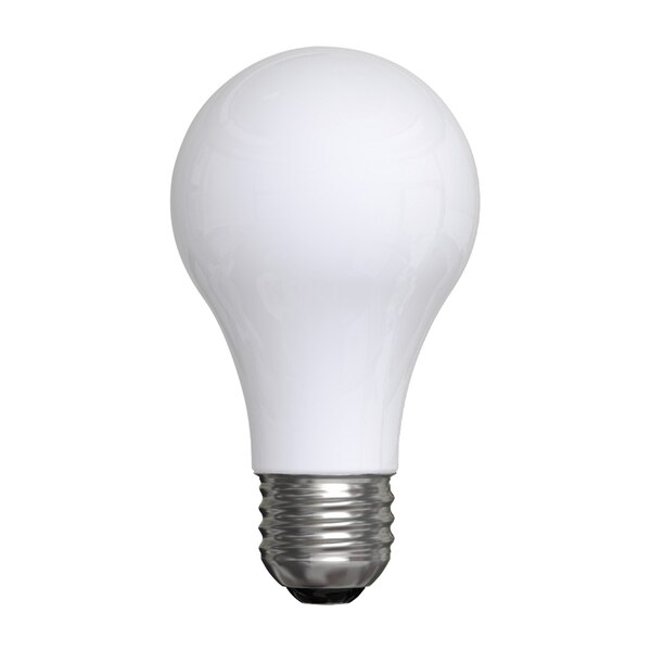 GE Daylight LED 60W Replacement Frosted General Purpose A19 Light Bulbs (4-Pack)