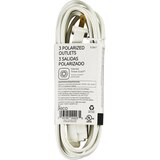 GE 9' Indoor Extension Cord, White, thumbnail image 2 of 3