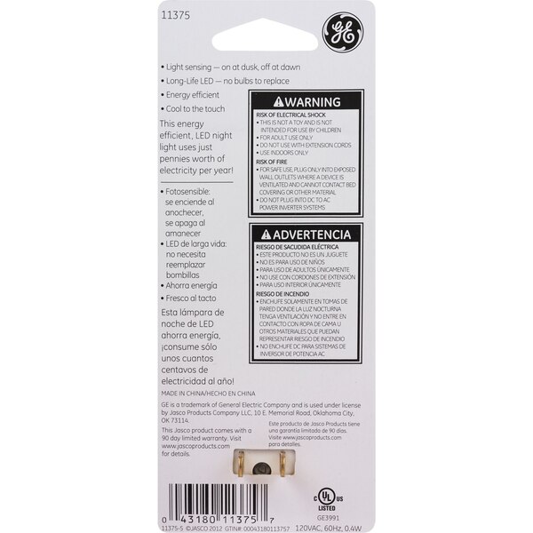 GE Lighting - PL Automatic LED Night Lift