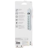 GE Standard 6-Outlet Surge Protector, White, thumbnail image