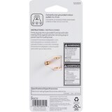 GE Grounded 3-Outlet Tap, White, thumbnail image