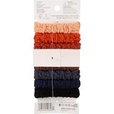 Scunci Unbreakable All Day Medium Hold Ponytailers, Assorted Colors, 8 CT, thumbnail image