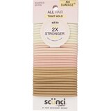Scunci Tight Hold No Damage Elastics, Blonde, 32 CT, thumbnail image