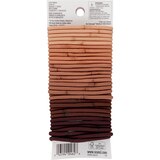 Scunci All Hair Tight Hold 2X Stronger Elastics, Neutral, 32 CT, thumbnail image