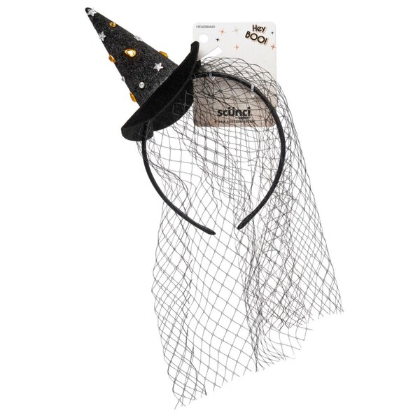 Scunci Halloween Witch Hat Headband