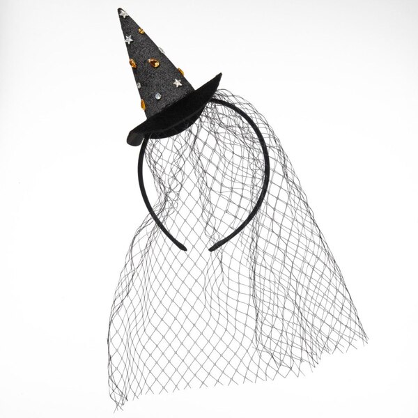 Scunci Halloween Witch Hat Headband