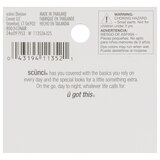 Scunci All Hair All Day Hold Leather Headwrap, Black, thumbnail image
