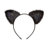 Scunci Halloween Cat Ear Headband, thumbnail image