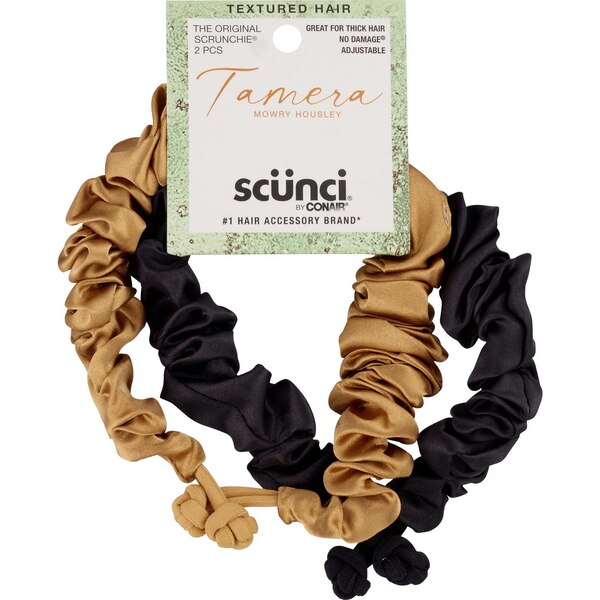 Conair Tamera Textured Hair The Original Scrunchie, 2 CT