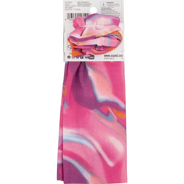 Scunci Tamera Textured Hair Headwrap, Multicolor, Extra Large