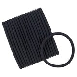 Scunci Medium Hold Elastics, Black, thumbnail image